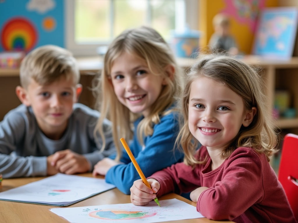 kindergarten class