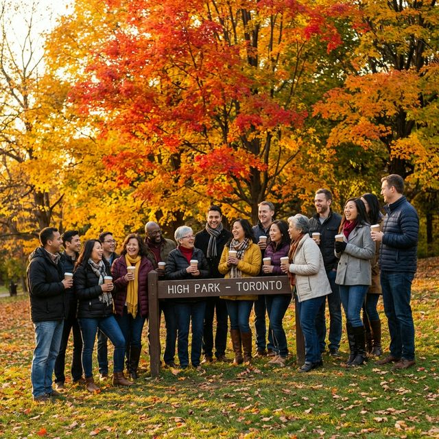 Diverse group of people interacting